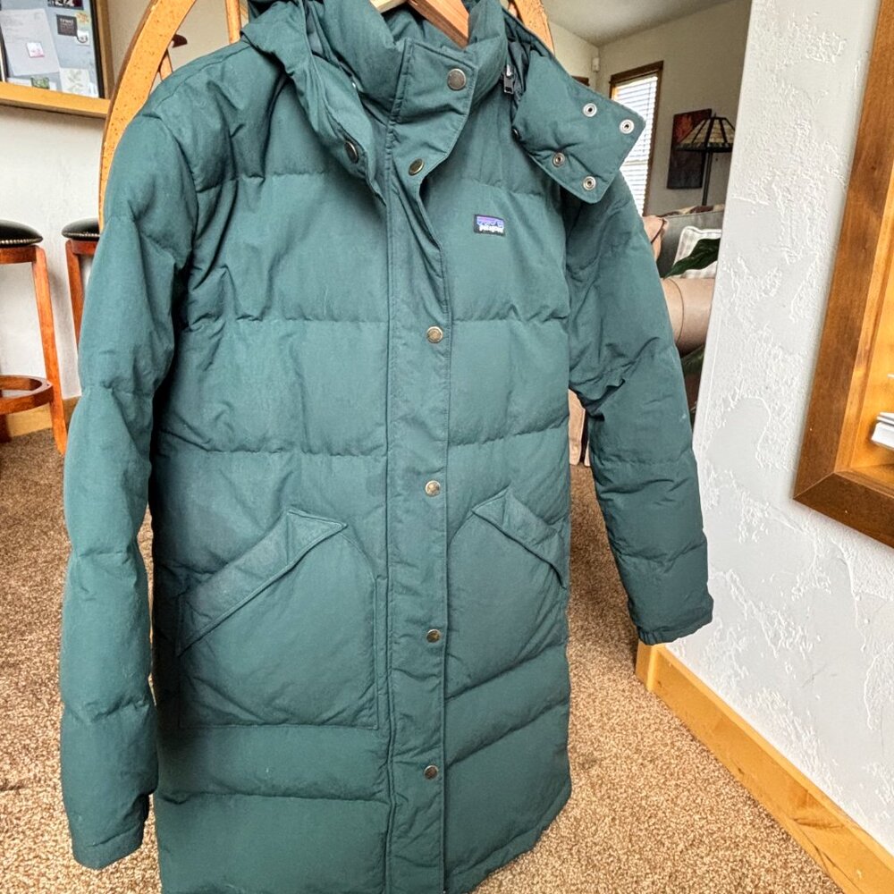 Patagonia Women's Downdrift Insulated Parka Size W Medium - Picture 2 of 2